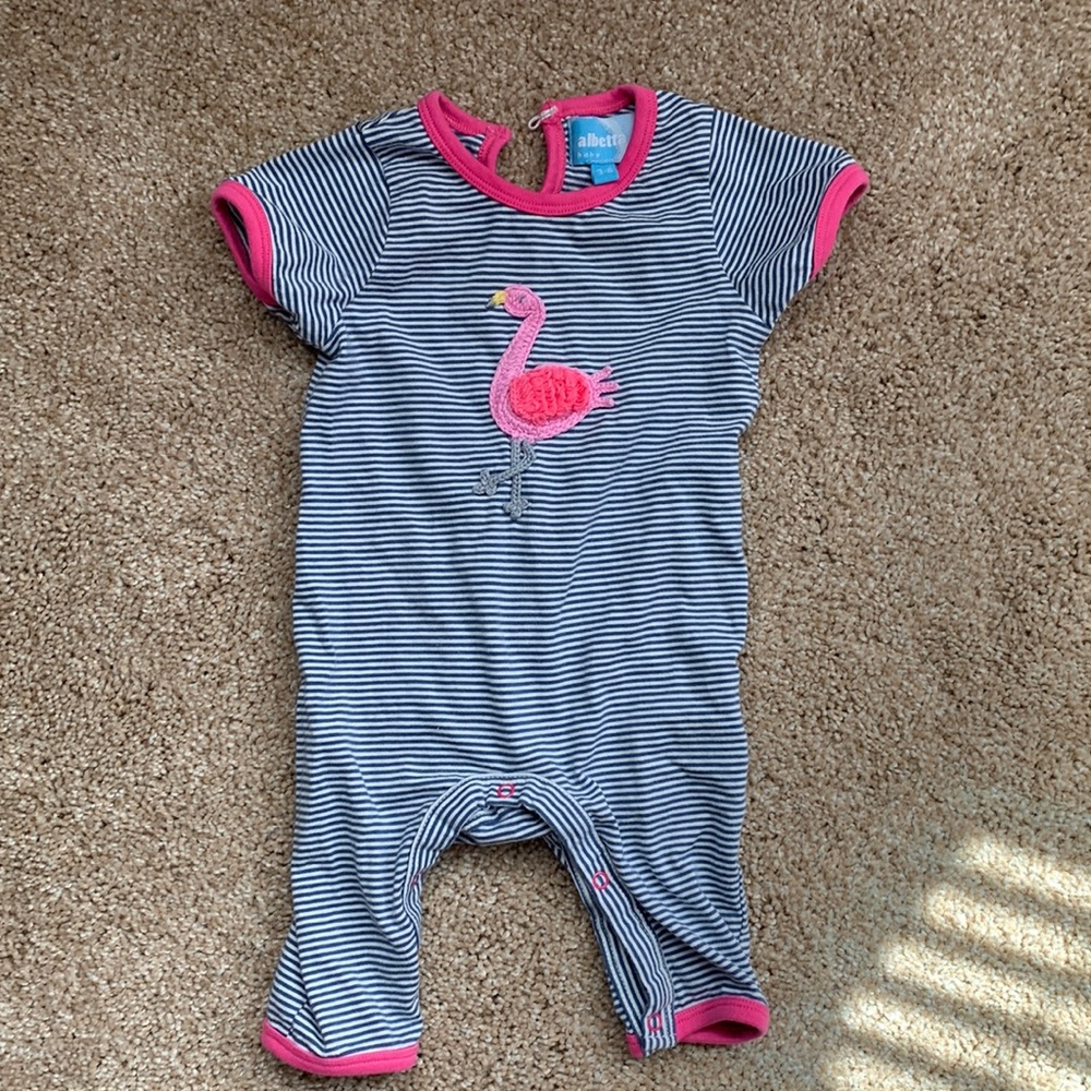 Flamingo Romper 3-6 month